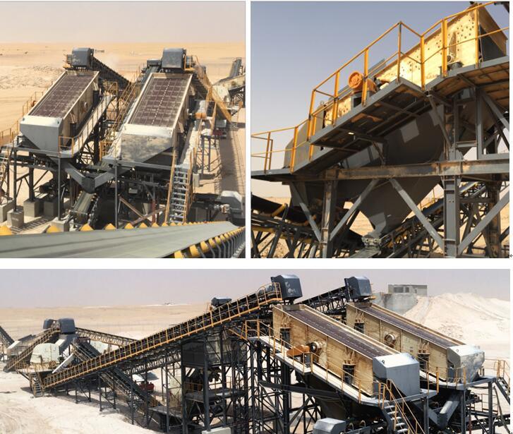 High Capacity River Stone Vibrating Screen (YA1225)