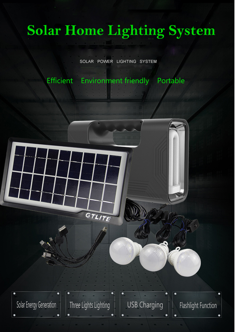 Solar Home Kits, Emergency Lighting, Charging for Mobile Products