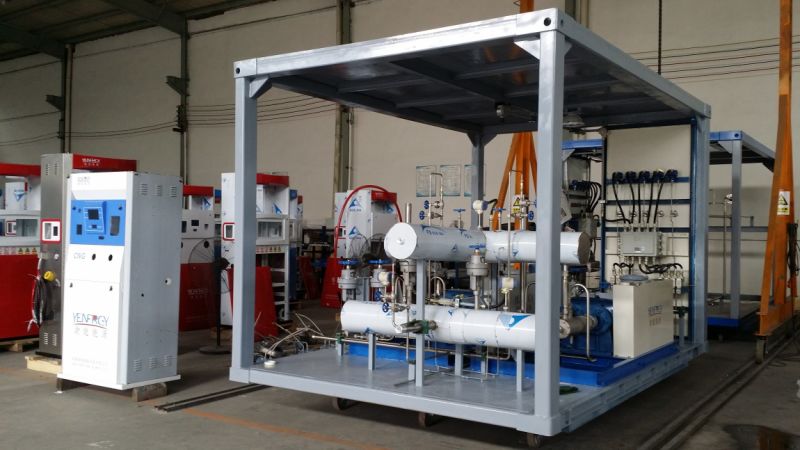 Reading Card LNG Dispenser for Liquefied Natural Gas Station Equipment