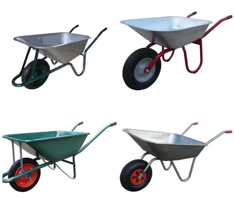 Civil Construction Tools Heavy Duty Metal Wheelbarrow Wb2200 Blue