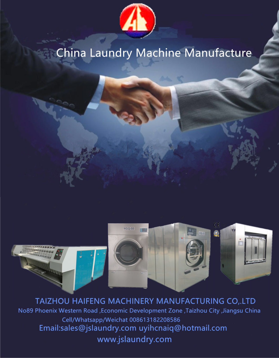 Automatic/Garments/Jeans/Industry Washing Machine (drum rotary washer)