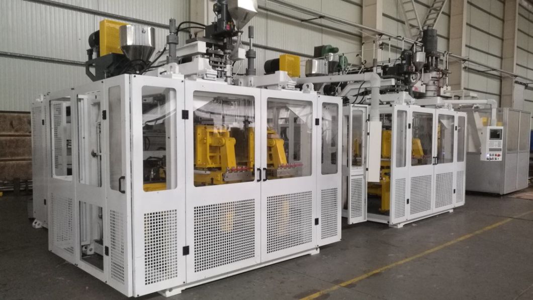 Double Station Single Head Extrusion Blow Molding Machine