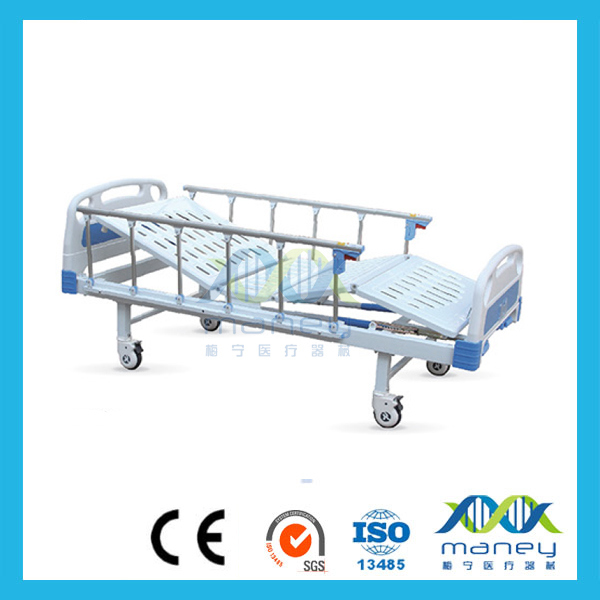 Manual Two Crank Nursing Bed for Hospital