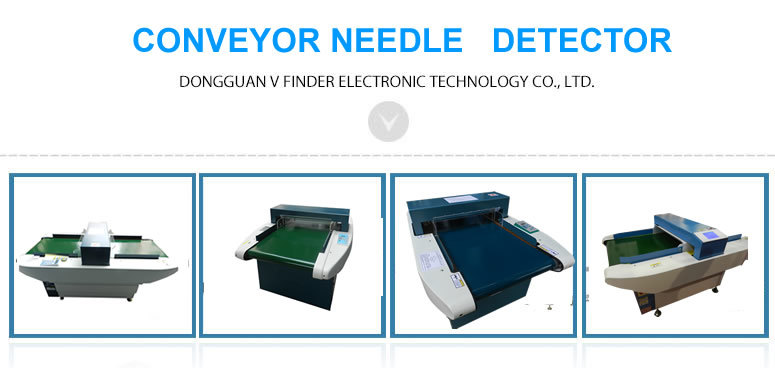 Apparel Garment Textile Conveyor Needle Detector