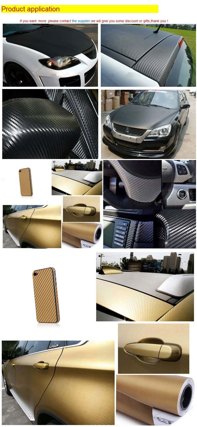 Tsautop 1.52*30m/20m 2016 New Style 3D Car Sticker Car Vinyl Wrap