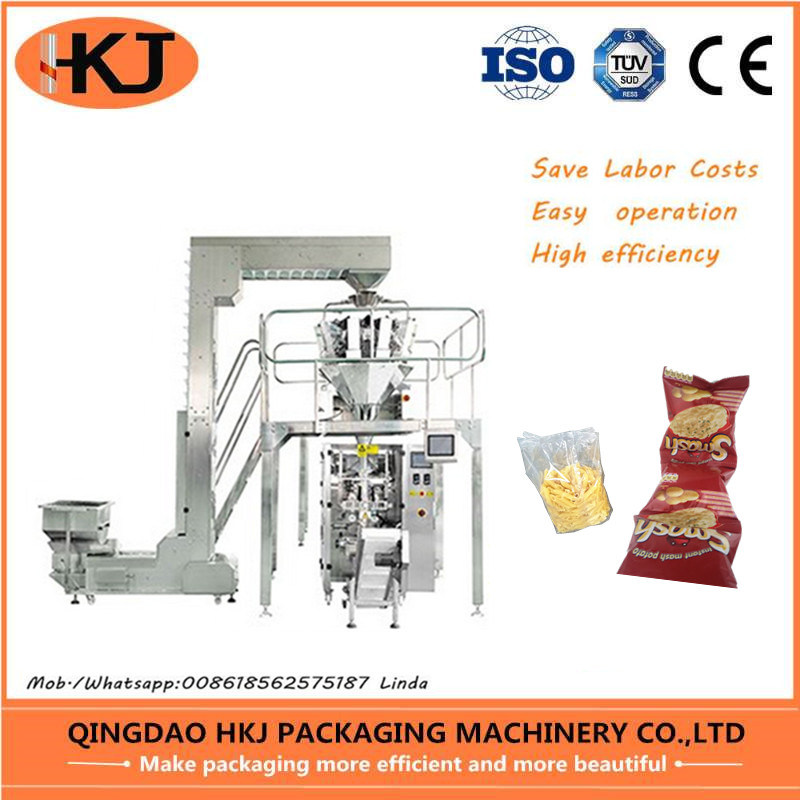 High Quality Automatic Vertical Weighing Packing Machine for Puffed Food