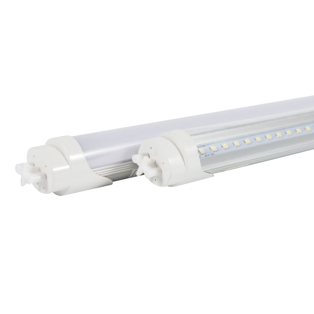 Aluminum Base LED T8 Light Tube 0.6m 8W 4000K Nature White 90lm/W Fluorescent Lamp Retrofit