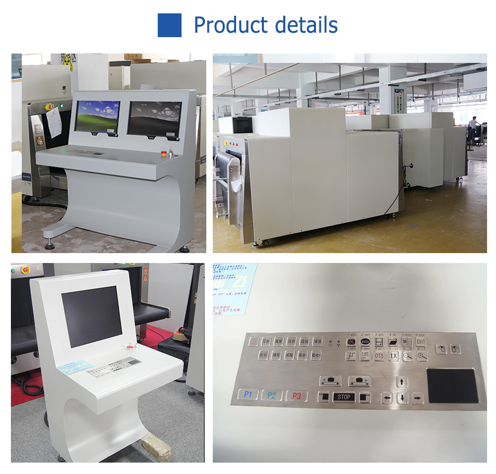 X-ray Parcel Scanner Dual Energy X Ray Inspection System with High Definition of Scanned Images