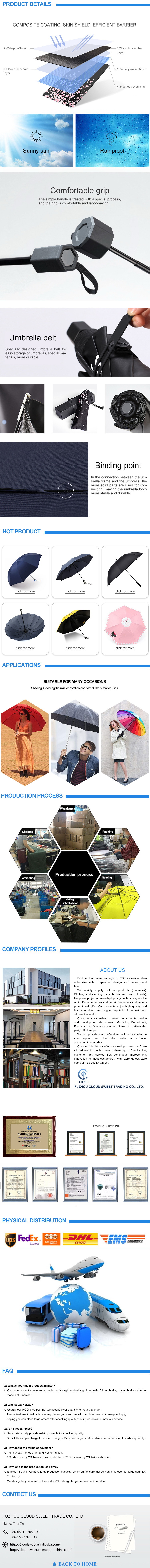 Customized Outdoor Umbrella Windproof