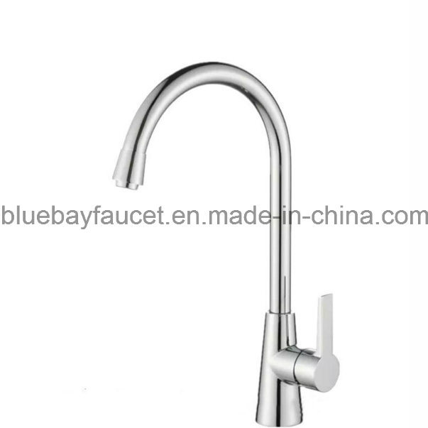 New Sale Single Handle Hole Brass Chrome Mixer Kitchen Sink Tap Faucet