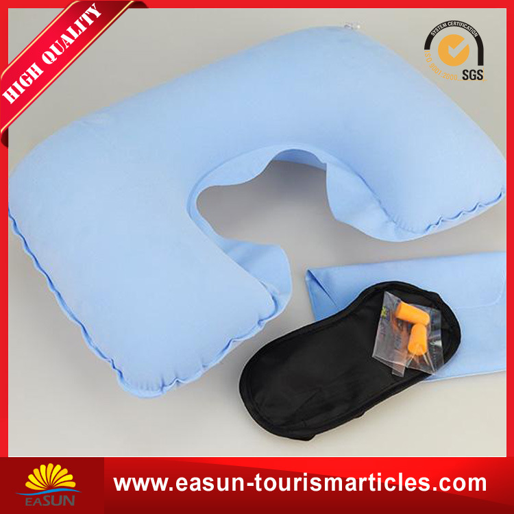 Disposable Inflatable Neck Pillow Aviation