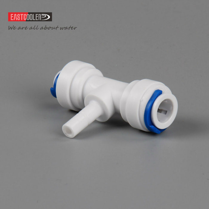 Hot Sell 3 Way Stem Plastic Water Quick Fitting for RO Filter