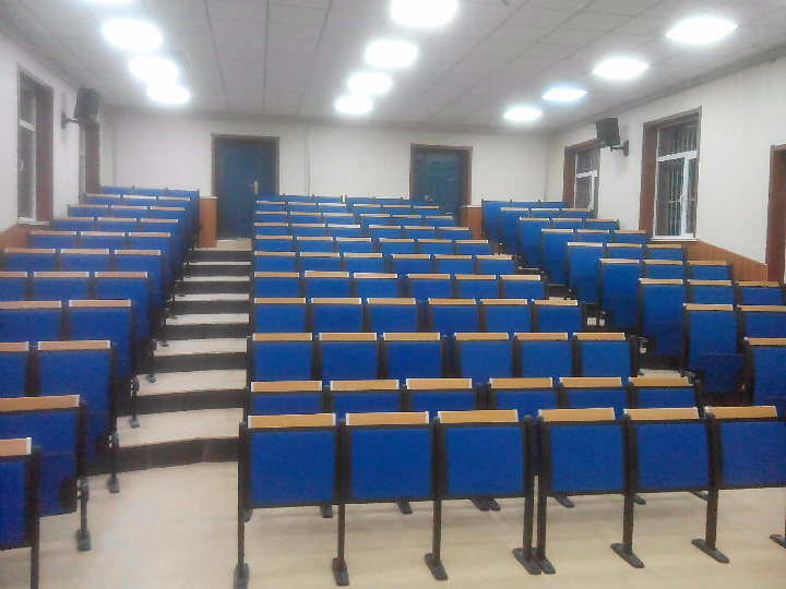 Seat Black School Desk Chair in Ladder Classroom