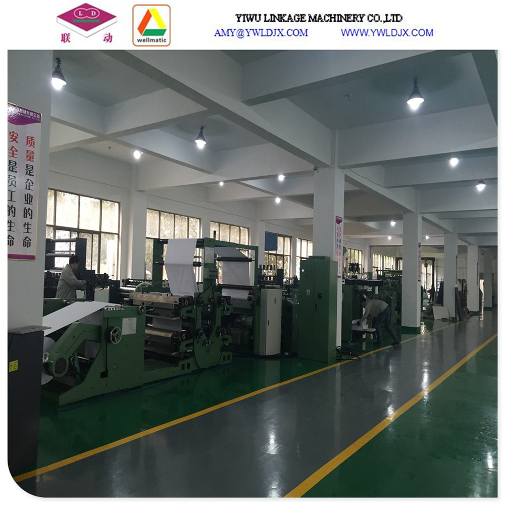 Ldgnb760 Tape Glued Note Book Exercise Book Printing Slitting Folding Gluing Cutting Machine