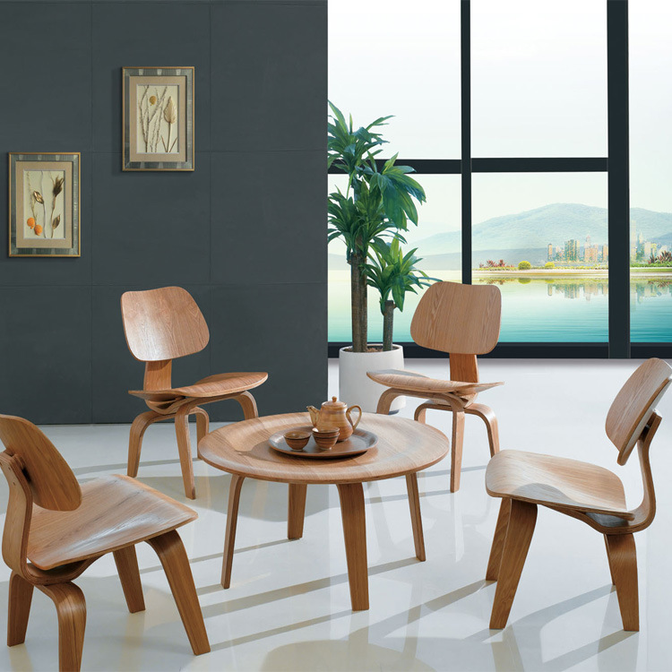 Classic Simple Hans Wegner Bistro Brown Solid Wood Dining Chair (SP-BC466)
