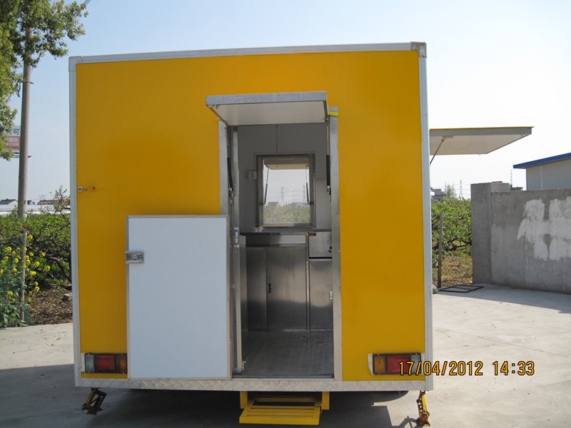 Outdoor Street Mobile Fast Food Van (SHJ-MFS250)