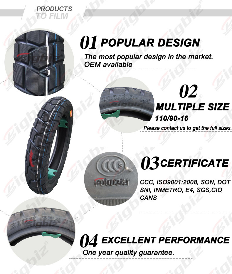 Made in China 3.60-18 Kampuchea Tyre Motorcycle Tire