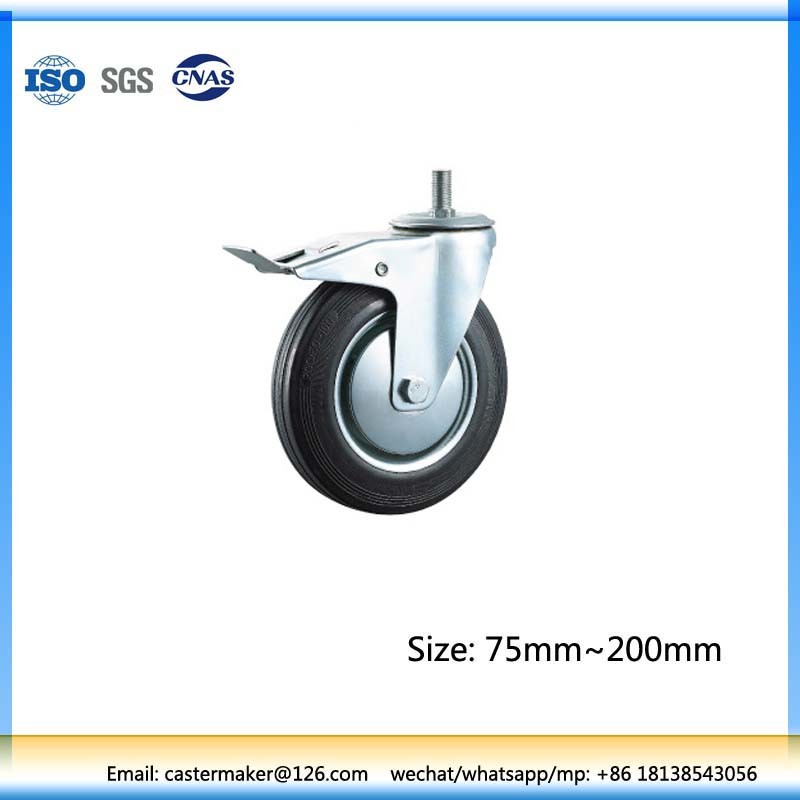 Industrial Caster with Brake 100mm China Supplier