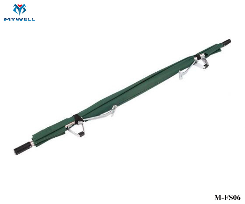 M-Fs06 Rescue Pole Wholesale Foldable Army Stretcher