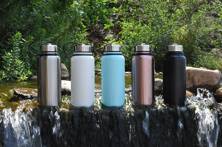 Wide Mouth Vacuum Stainless Steel Bottle