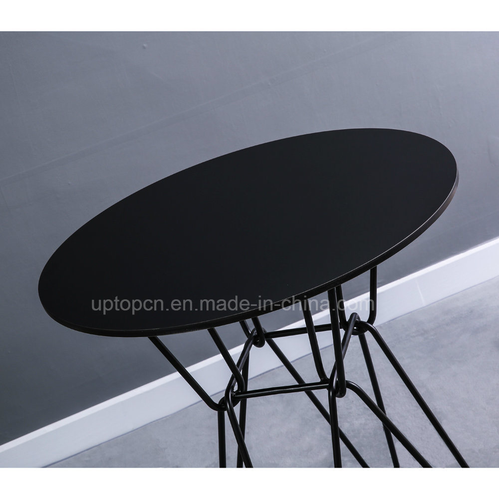 Round Wire Metal Hotel Table for Cafe Restaurant (SP-GT458)