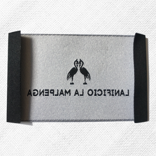 Wholesale Custom Cheap Damask Woven Clothing Label