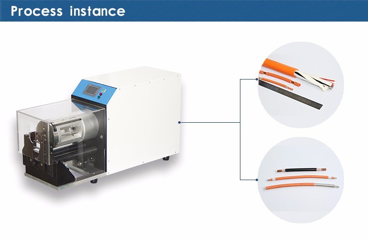 Semi-Automatic Coaxial Cable Wire Stripping Stripper Machine Max. Diameter 30 mm (WG-8230)