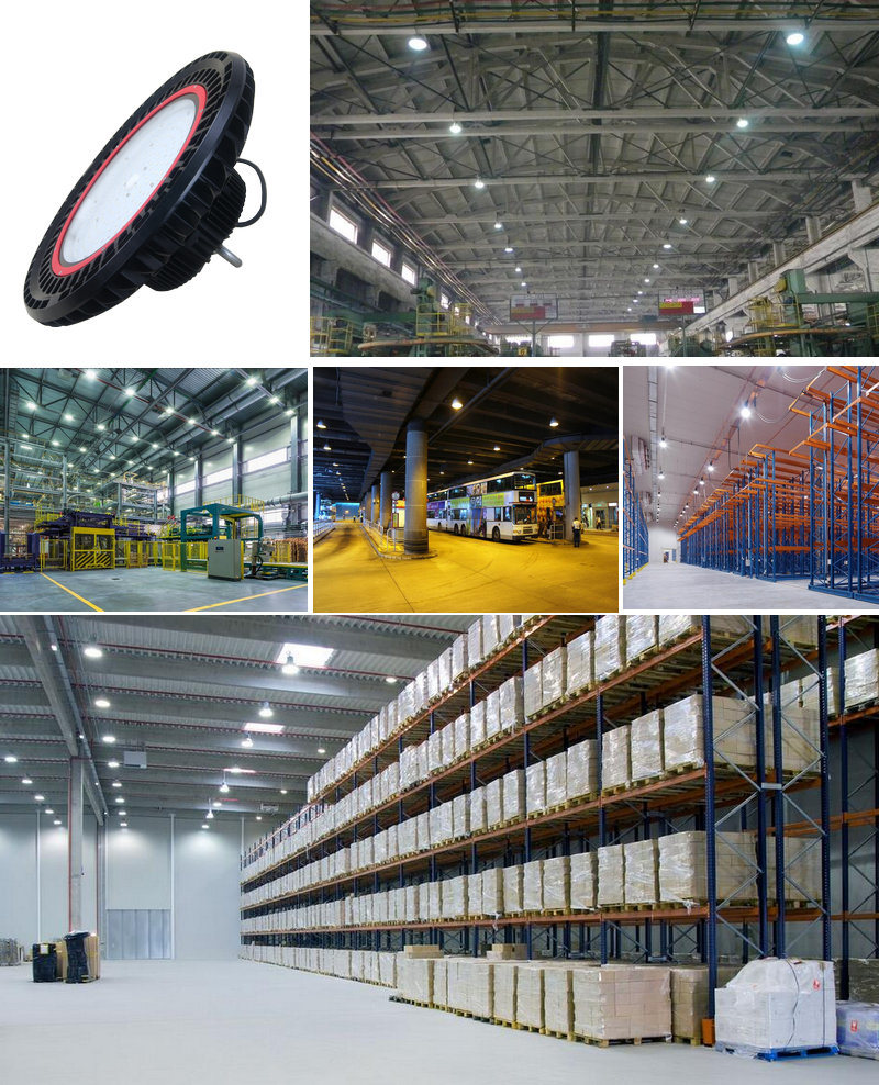 Warehouse Shipyard Industrial Lamp 100W UFO LED High Bay Light