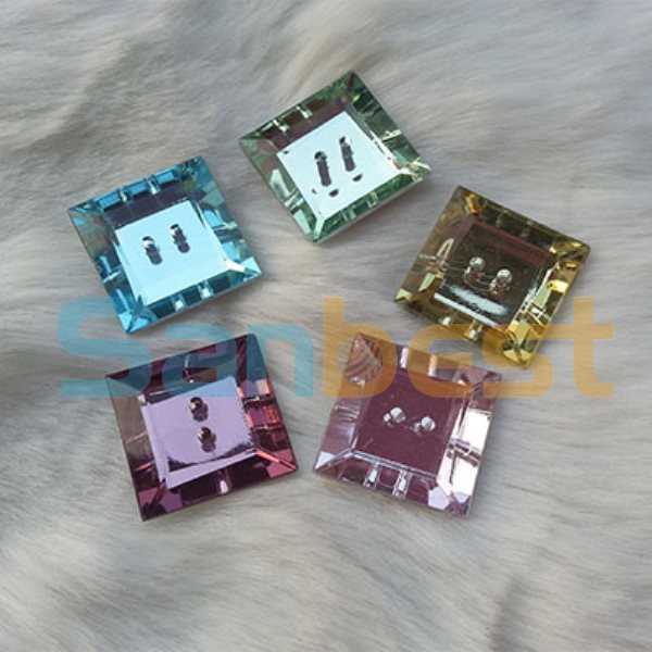 New Style Colorful Acrylic Buttons for Garments