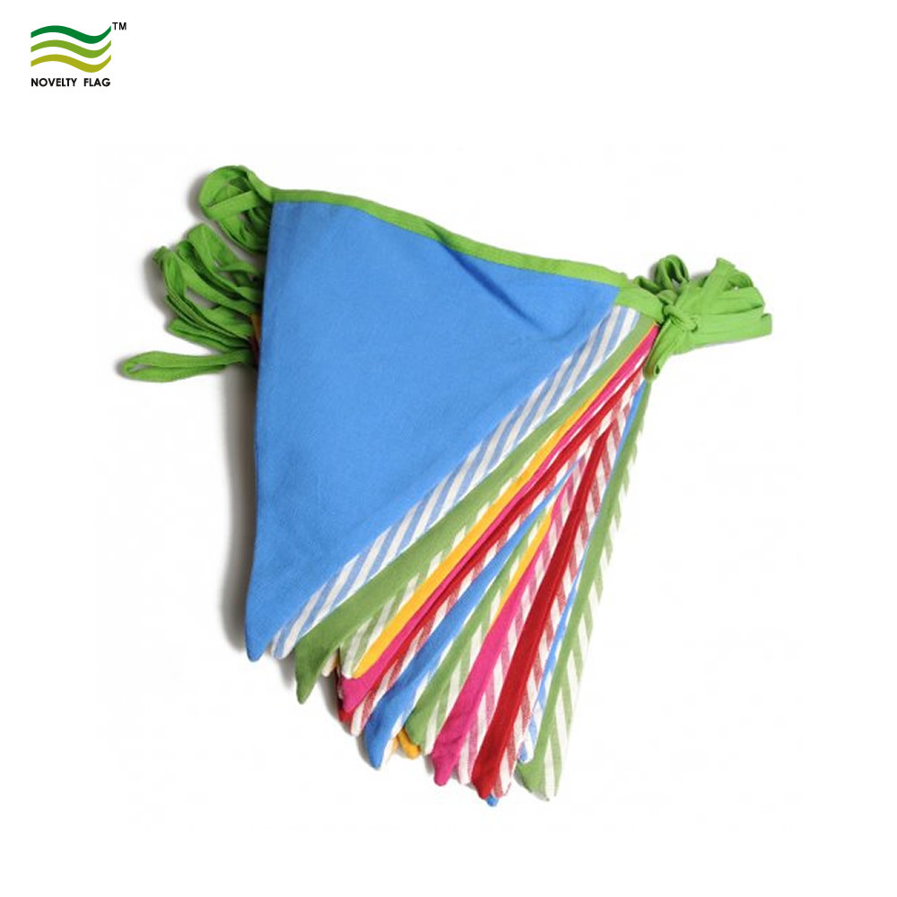 Wholesale Custom Advertising Promotional Mini Flag Bunting Banner