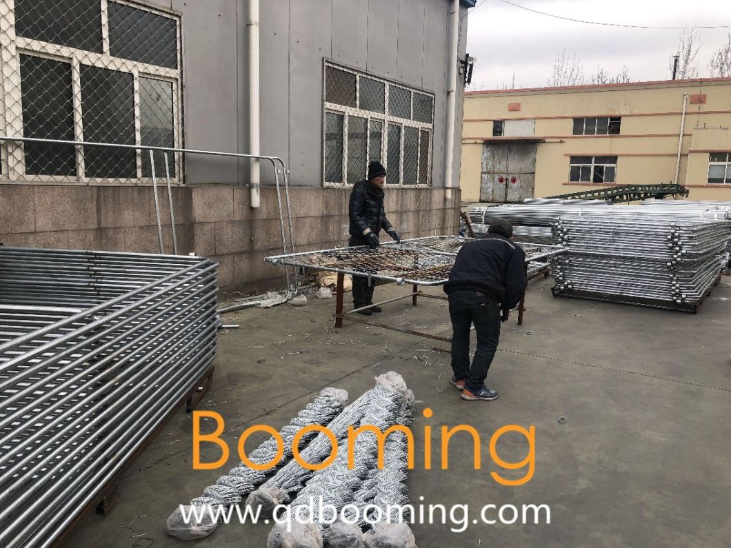 Factory Supply Competitive Galvanized Chain Link Temporary Fence