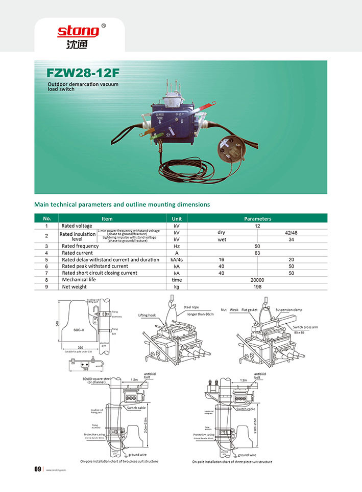 Fzw28 12kv Outdoor Intelligent Vacuum Circuit Breaker