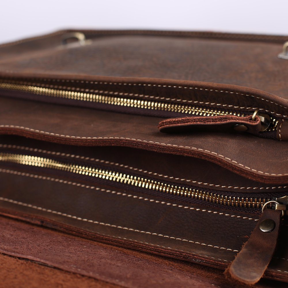 Latest Designer Leather Messenger Bags Briefcase