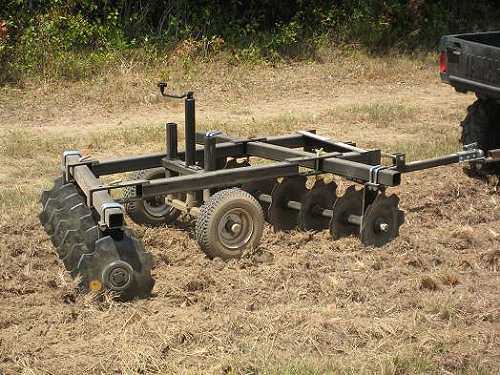 Tow-Behind ATV Disc Harrow