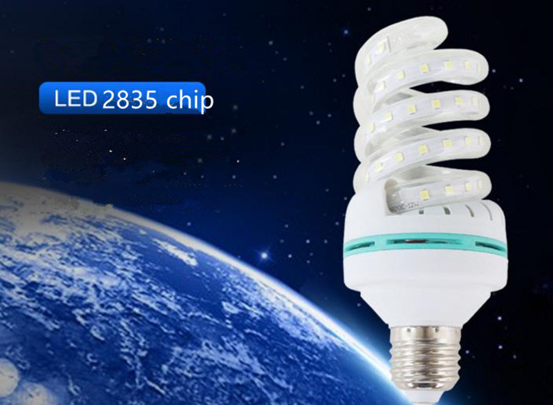 High Power Spiral Corn Light Energy Saving LED Lamp