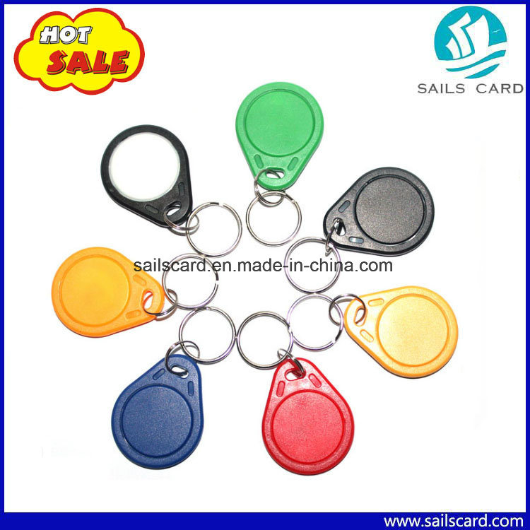 Plastic ABS Rewritable RFID T5577 Key FOB