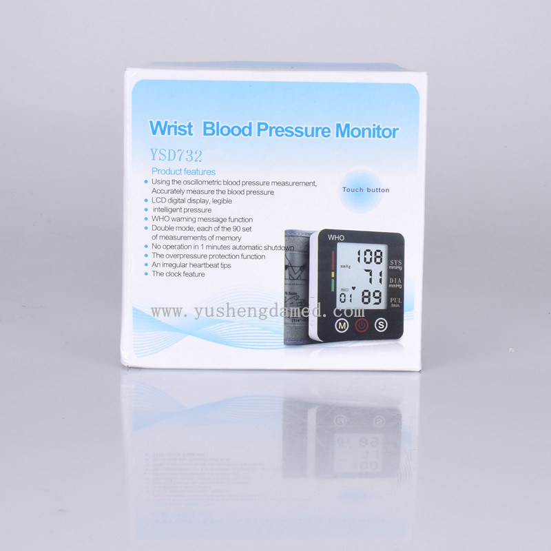 Wrist Blood Pressure Monitor Digital Electronic Blood Pressure Monitorysd732