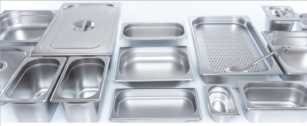 Stainless Steel Gn Pan Restaurant Kitchenware