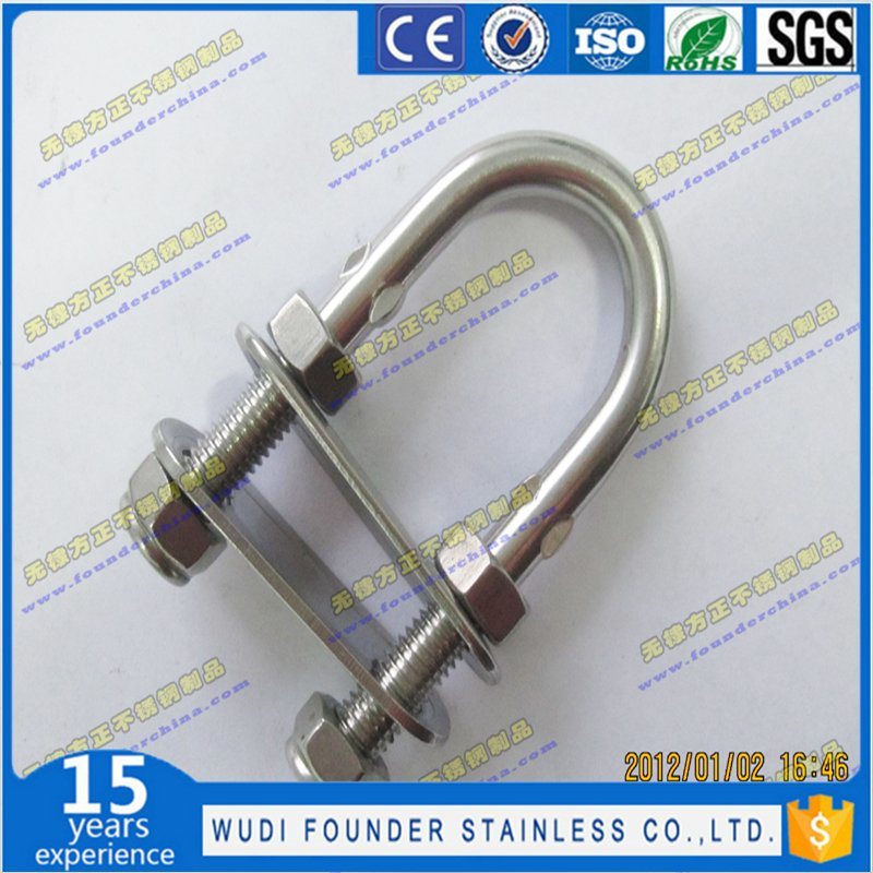 Stainless Steel U Bolt with Washer and Nuts