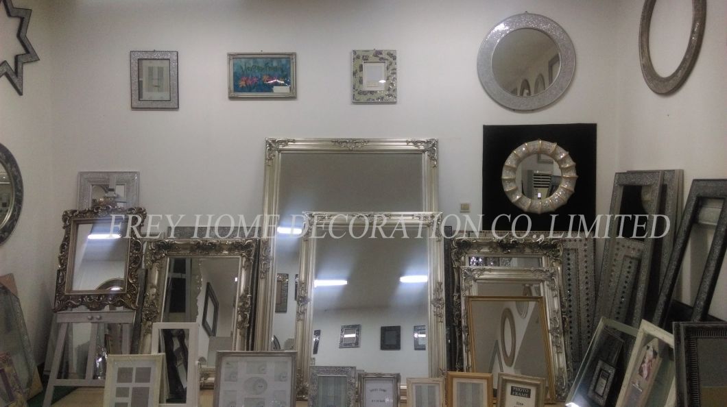 Solid Wood Antique Design Wall Mirror Frame