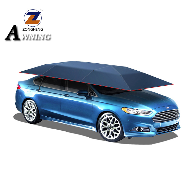 2018 Hot Sale Car Cool Outdoor Remout Control Automatic Car Cover Sun Shade Car Umbrella