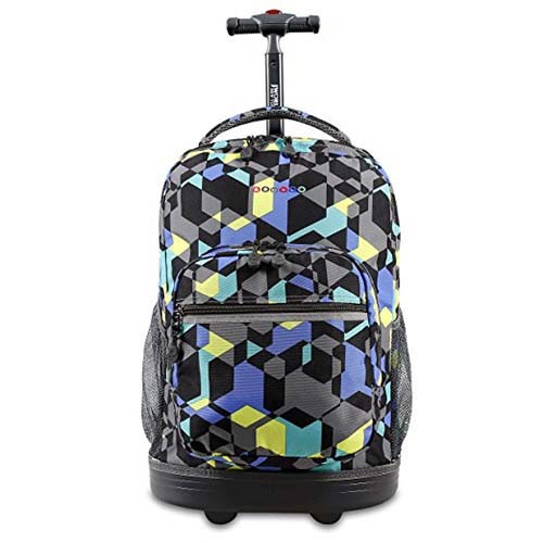 Fashion Children School Stationery Backpack Trolley School Bag