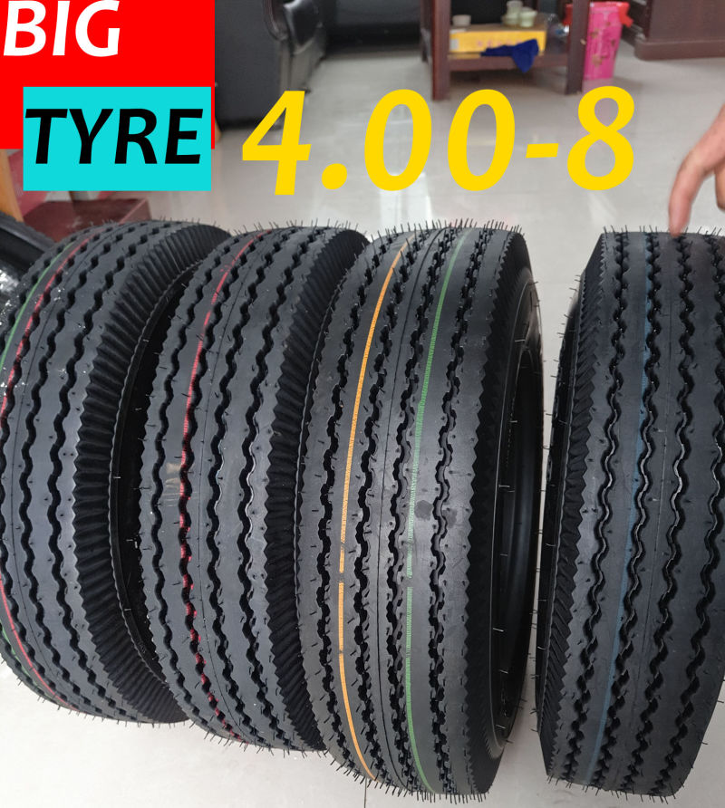 Mrf Pattern Tuktuk Tyre Tricycle Tyre Three Wheeler Tyre 4.00-8 4.00-12 4.50-12 5.00-12