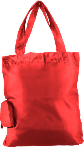 Promotional 190T Polyester Foldable Shopping Bag With Customized Logo