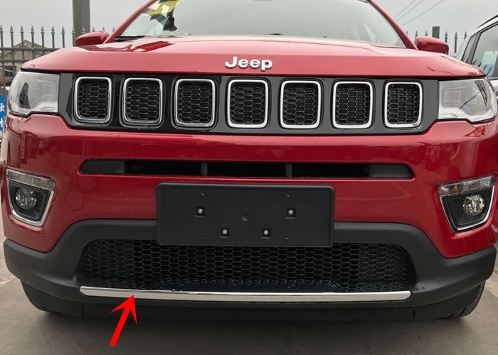 Front Bumper Lower Garnish for Jeep Compass 2017