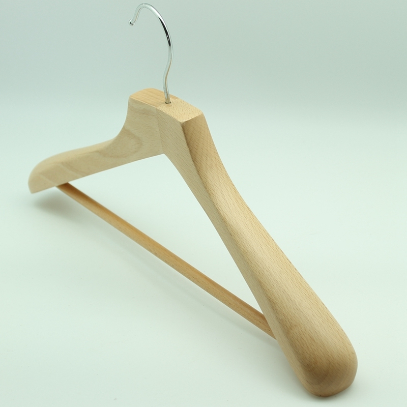 Hot Selling Bamboo Top Hanger for Clothes Also for Trousers