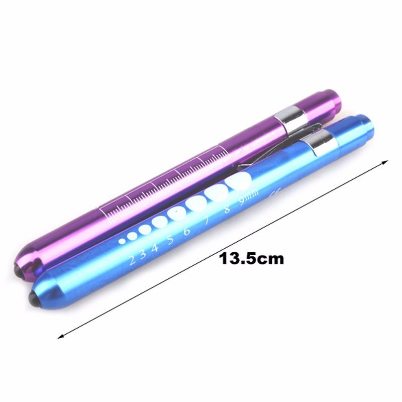 Super Mini Medical Surgical Nurse Physician Pocket Pupil Pen Light Emergency Penlight Torch Use 2AAA Flashlight Pen