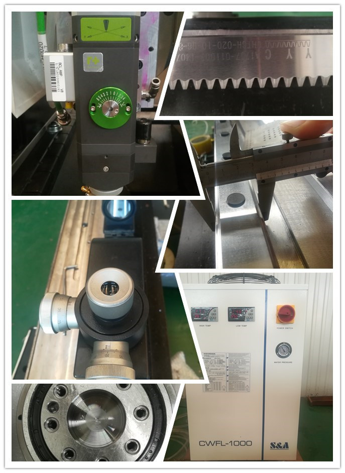 800W, 1000W, 1500W, 2000W Metal Steel Fiber Laser Cutting Engraving Machine 4015