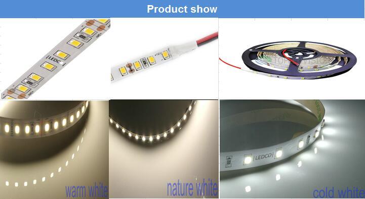Non-Waterproof LED Strip SMD 2835 12V for Indoor/Outdoor Light