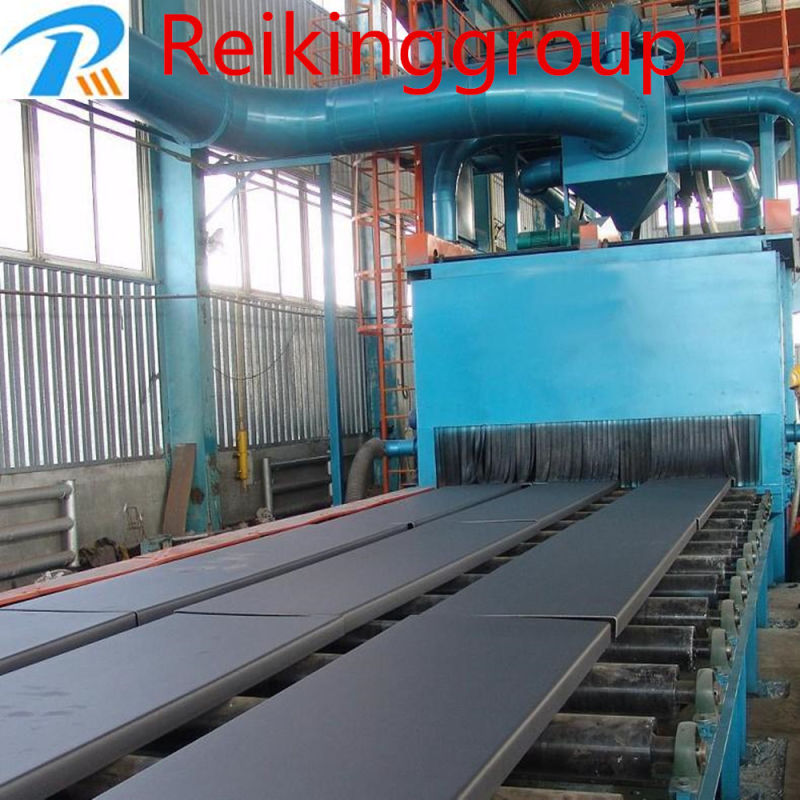 Advanced Steel Plate Screw Conveyor Type Shot Blasting Machine